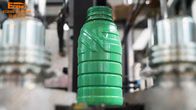 Máy thổi chai PET tự động 4 khoang bằng nhựa màu cam 9kg / Cm2