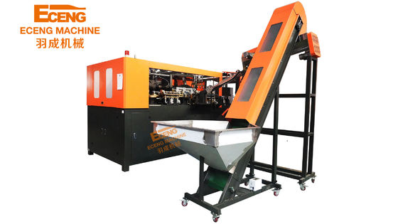 6000 chiếc Máy thổi chai kéo dài Máy nhựa 4 khoang Tốc độ cao