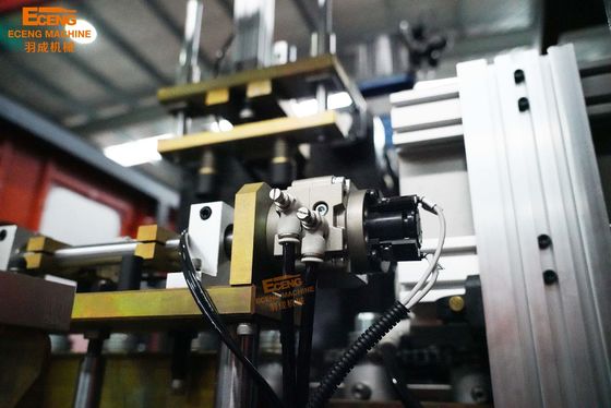 Máy thổi chai tuyến tính cho thú cưng hoàn toàn tự động Ba pha 100mm 2L