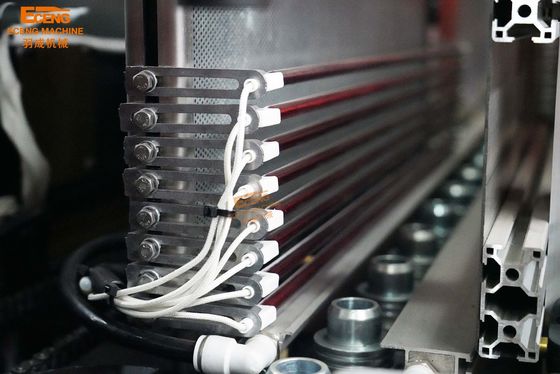 Máy thổi chai tuyến tính cho thú cưng hoàn toàn tự động Ba pha 100mm 2L