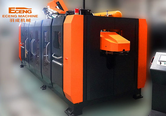 Động cơ Servo Chai nhựa PET Máy thổi căng 8 khoang cho nước uống