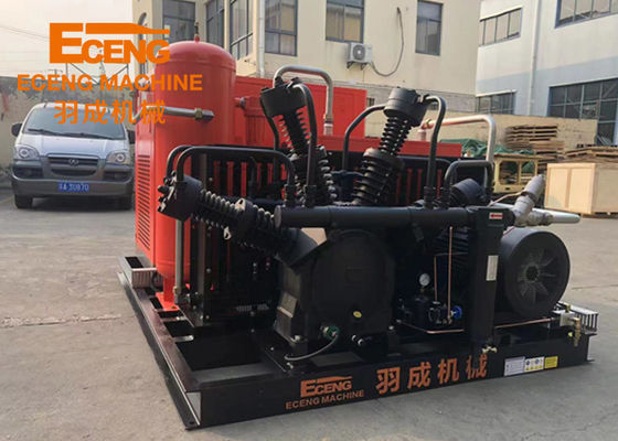Máy nén khí trục vít 40Bar tăng cường 8.0m3 / phút cho ngành công nghiệp thổi chai PET