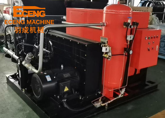 Máy nén khí trục vít 40Bar tăng cường 8.0m3 / phút cho ngành công nghiệp thổi chai PET