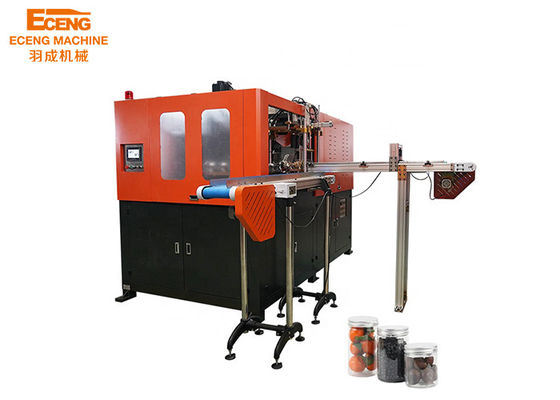 Tự động 2 lọ có thể Máy nhựa để thổi chai cổ rộng