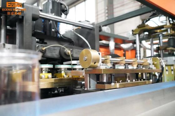 Nhựa 2L thức ăn Jar Pet chai Blow Molding Máy tự động PLC