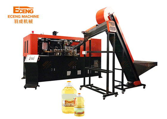 Máy thổi căng 1 khoang Q5L1 để sản xuất chai dầu 5 lít
