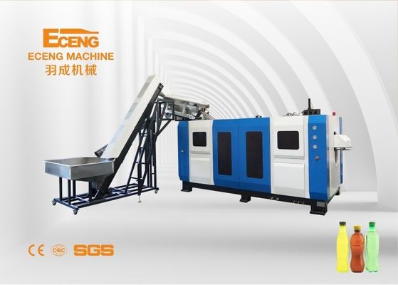 Máy thổi khuôn tự động SMC 4 khoang PET Thổi DELTA Điều khiển PLC