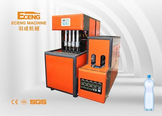 Máy thổi khuôn PET kéo dài SMC 4 khoang XINJIE Điều khiển PLC