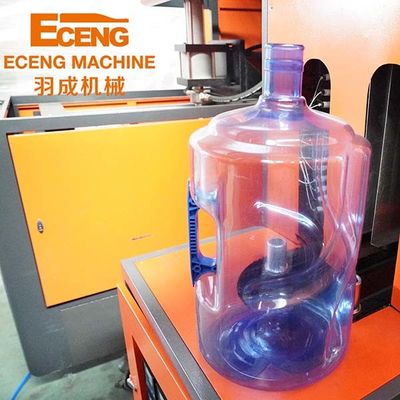 Máy đóng chai PET một tầng 380KG Sản xuất lọ 20 lít với chèn tay cầm