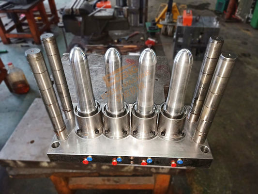 Nhà sản xuất khuôn thổi Eceng PET 4 khoang Khuôn chai nhựa SGS ISO