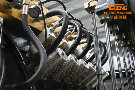 Máy thổi chai PET tự động tròn 1L-2L 6100kg
