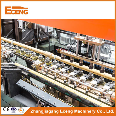 Máy thổi khuôn 6 khoang hoàn toàn tự động Máy thổi khuôn căng 3750kg