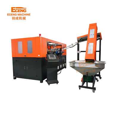 Máy thổi nhựa PET 4 khoang Điều khiển PLC 6000 Bph